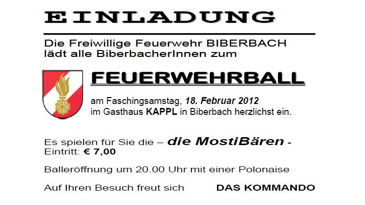 Nr. 12/2011 Biberbacher Gemeindelaufer 5 Kindervolkstanzgruppe Biberbach Auch heuer besteht wieder die