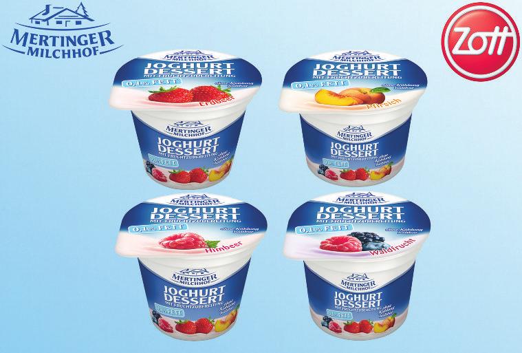 FRIESLAND / ZOTT Mertinger Fruchtjoghurt 0,1% Artikelnummer 104302 20