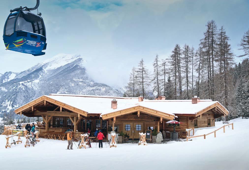 Auf der BrentAlm finden Wintersportbegeisterte noch die letzten Zutaten für einen perfekten Winterurlaub.