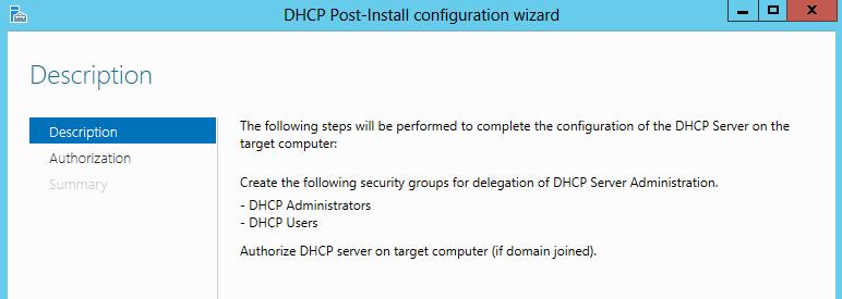die Rolle DHCP Server