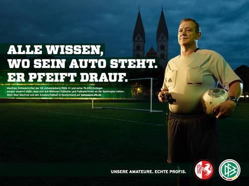 DFB-Kampagne: Unsere Amateure. Echte Profis.