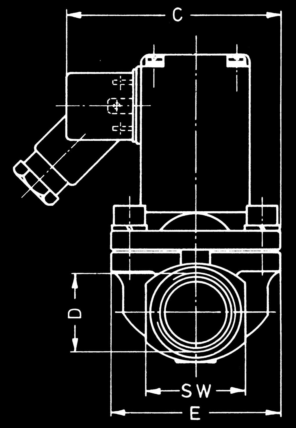 4410 Die Funktion ist nicht von einem bestimmten Mindestdifferenzdruck abhängig, die Ventile arbeiten auch in drucklosem Zustand oder bei geringen Differenzdrücken bis zum Maximaldruck einwandfrei.