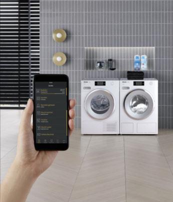 Smart Home Über ausgereifte Partnerlösungen können vernetzbare Miele Hausgeräte in ein bestehendes Smart Home integriert