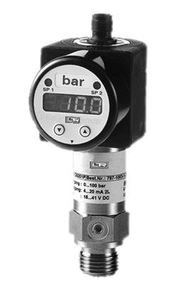 DRUCK & TEMPERATUR LEITENBERGER GMBH DS 0P Electronic Pressure Switch Pressure Port With Flush Welded Stainless Steel Diaphragm accuracy according to IEC 60770: 0.