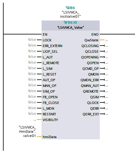 LSIVWCA_HmiData. 9. Wenn Sie nur eine Instanz verwenden möchten, können Sie das Steuerungsprojekt jetzt übersetzen.