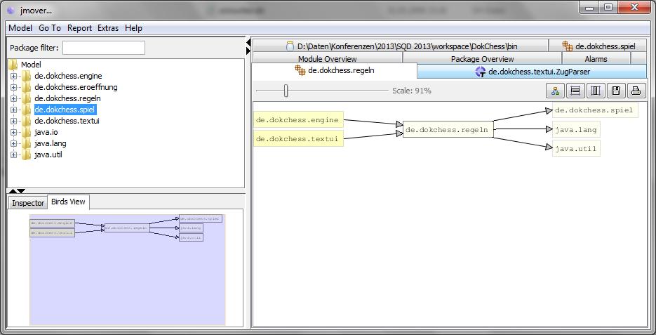 Beispiele CodePro Analytics, JMove Überwachung Tools unterstützen beim Automatischen, kontinuierlichen Ausführen der Tests Kommunikation der Ergebnisse im