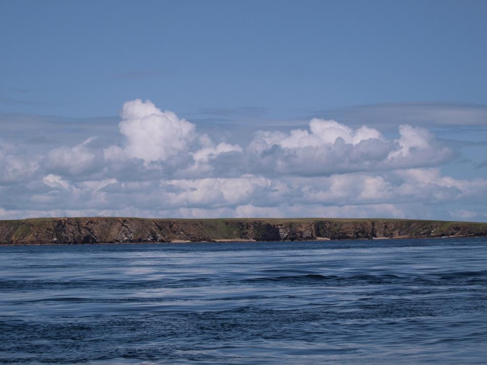 Das nautische Thema: Das taktische Verhalten in den Tidenverhältnissen im Pentland Firth.