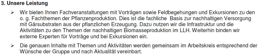 LLH-Arbeitskreis: Nachhaltige Biomasseproduktion FG Ort, 33,