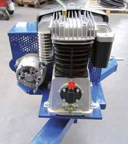 10 Technik Kompressor Drucklufterzeugung für VA-Druckbehälter 2-stufiger Kolbenkompressor