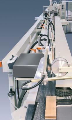 GRECON-Flachzinkenanlagen Intelligente Maschinentechnologie Motorisch angetriebener Oberdruck, Öffnung bis 300 mm, zum einfachen Werkzeugwechsel und Zugang