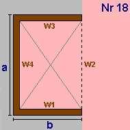 66,13m² EB01 PUR + EPS-Granulat im Fußbodenaufbau EG Rechteck a = 7,78 b = 8,07 lichte Raumhöhe = 2,40 + obere Decke: 0,48 => 2,88m BGF 62,78m² BRI 180,52m³ Wand W1 1,29m² AW01 Außenwand Teilung 7,62