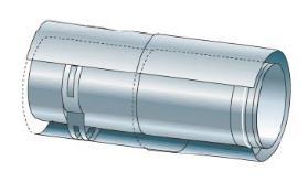 PP-Kunststoff- Abgassystem konzentrisch 80/125 2111004 111,17 100/150