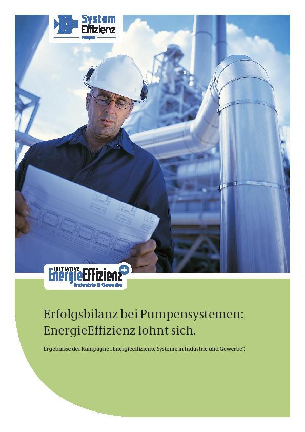 Erfolgsbilanz bei Pumpensystemen: Energieeffiziente Systeme in Industrie und Gewerbe.