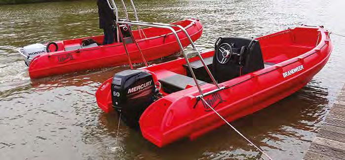 Arbeitsboote Rettungsaktivitäten Begleitungsboot Sportfischen Whaly 500R Professional Mit einer Schaumschicht auf der Innenseite ausgestattet Whaly 500R