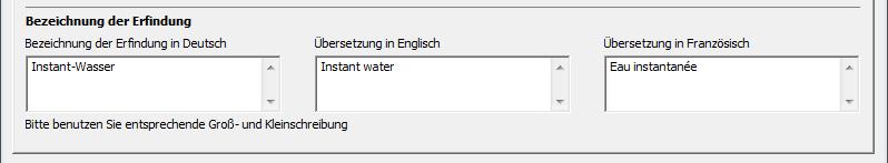 einer EPÜ- Sprache eingereicht wird.