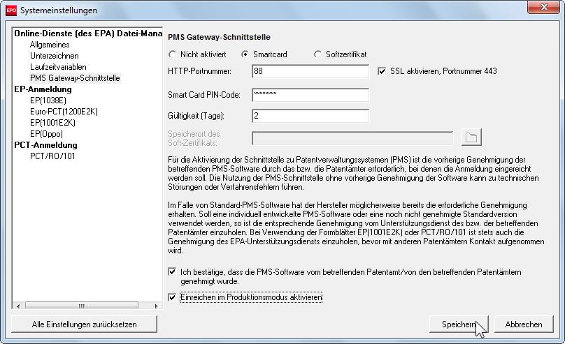 5.4.2.3 PMS Gateway-Schnittstelle Das PMS Gateway ermöglicht den Austausch von Daten mit dem EPA über einen lokalen OLF-Server.