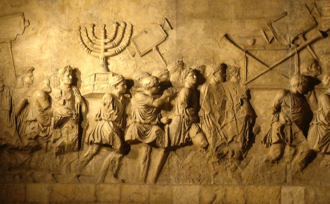 Rom Zerstört den Tempel in Jerusalem und trägt das Licht der Wahrheit in die Katakomben Roms.
