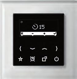 Nachtmodus Die Helligkeit des Displays und der Tasten kann mit den Pfeiltasten separat eingestellt werden. Im Standby-Betrieb kann das Display komplett abgedunkelt werden.