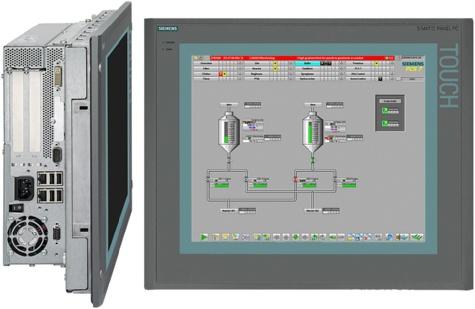 Kompaktsysteme Siemens AG 2011 Designvarianten Bei der im Standarddesign erfolgt das Bedienen und Beobachten über separate Bediengeräte (Maus, Tastatur, Prozessmonitor), die extra zu bestellen sind.