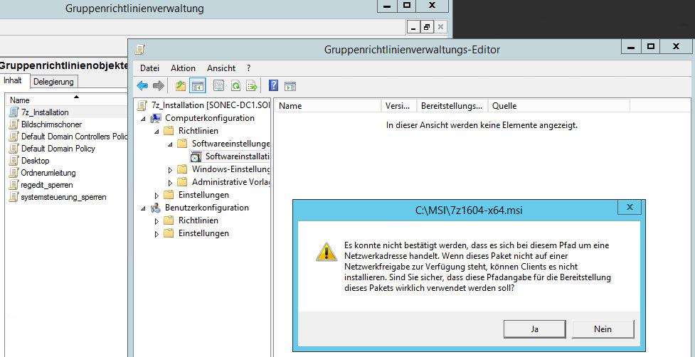 msi und ein Word-office2013.msi, VLC.msi, Notepad.