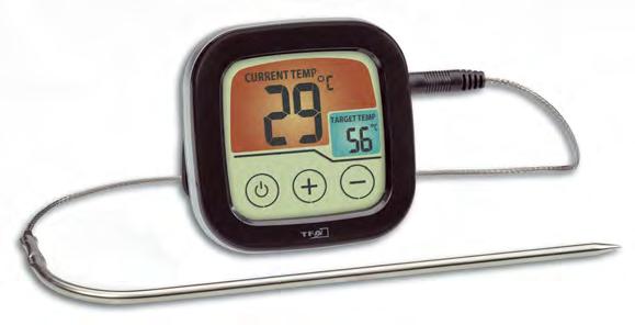 ..+572 F) 64 x 20 (96) x 99 (61) mm, 86 g, 2x 1,5 V AAA, EK-EL küchen-chef digital bbq meat thermometer universal kitchen probe thermometer, ideal for the optimal preparation of meat and poultry by