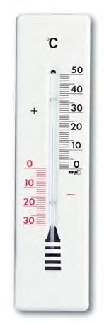04 Innen-Aussen-Thermometer Metall, grün lackiert 50 x 13 x 192 mm, 62 g, 10 SB indoor/outdoor thermometer metal, lacquered in green thermometre interieur/exterieur métal, laqué vert 12.2052.