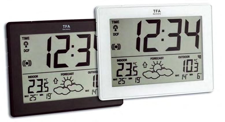 wireless weather stations / stations meteo radio pilotees ULTRA-FLAT 9,5 mm 35.
