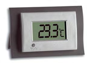 température intérieure digital thermometer as 30.2028.01, white thermometre digital comme 30.2028.01, blanc 30.2018.