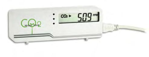 professionelle messgeräte 31.5000 AirCO2ntrol 3000 CO2-Messgerät zur Übe
