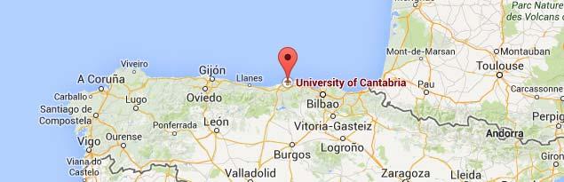 Spanien: University of Cantabria 2 Plätze pro