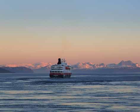 Februar 2019 Tromsö - Hurtigruten (F, A) Am Vormittag machen Sie mit Ihrer Reisebegleitung einen kleinen Stadtrundgang durch Tromsø, die größte Stadt nördlich des Polarkreises.