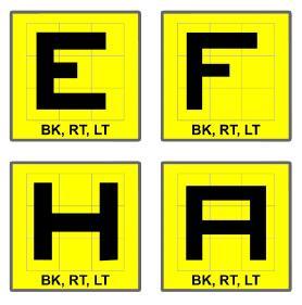 at/ können Anweisungskärtchen heruntergeladen werden, nach denen Buchstaben des Alphabets mit einem unterschiedlichen Befehlssatz nachgefahren werden sllen.