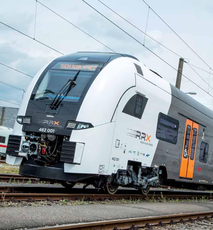 RRX news Rhein-Ruhr-Express Der Rhein-Ruhr-Express entwickelt sich mit großen Schritten weiter. Am 12. Juli 2017 wurde der Prototyp der neuen RRX-Fahrzeuge der Öffentlichkeit vorgestellt.