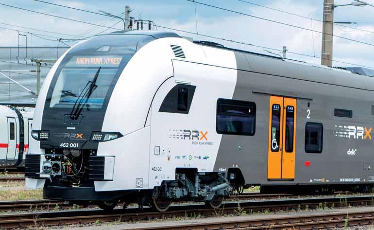 Siemens präsentiert Prototypen des RRX Mit der Vorstellung des Prototypen in Wegberg-Wildenrath startete im Juli 2017 das Testprogramm für die neuen RRX-Fahrzeuge.