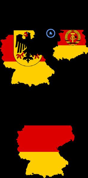 Ab 1949 war West-Berlin ein Land der Bundesrepublik Deutschland, während Ostberlin zur Deutschen Demokratischen Republik (DDR) zählte und der Herrschaft Russlands (damals Sowjetunion) unterstand.