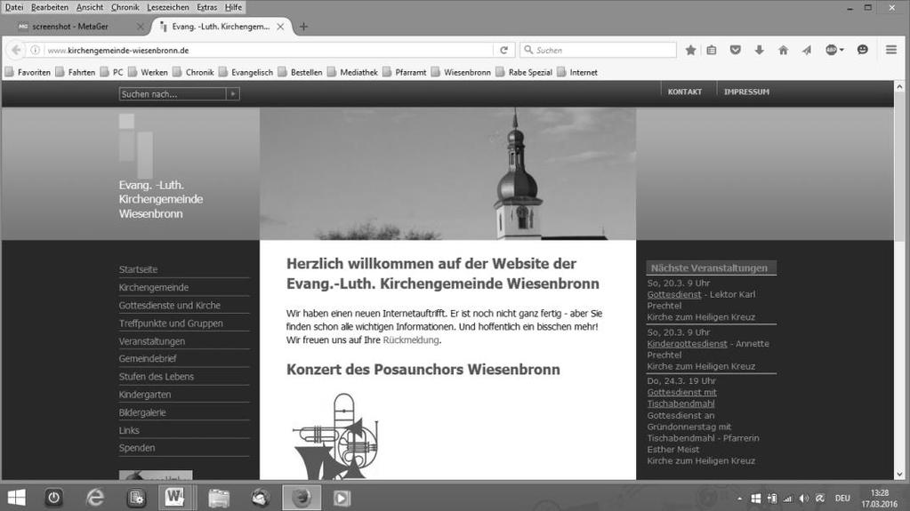 Neuer Internetauftritt der Kirchengemeinde Die Website der Kirchengemeinde hat ein neues Gesicht: Mit Hilfe der Vernetzten Kirche haben wir unseren Internetauftritt neu gestaltet.