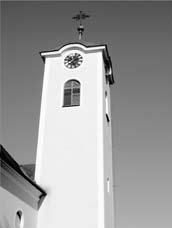 Die in den Jahren 1831-34 von Johann Ramerstorfer erbaute Kirche in weitgehender Anlehnung an den Barock wurde bereits in den Jahren 1958 und 1979 renoviert.