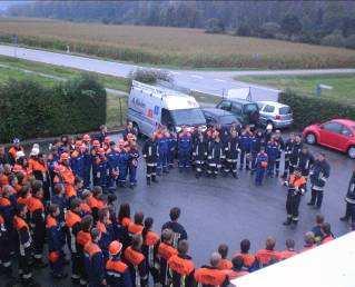 Jugendübungen 2009 wurden im KBI-Bereich vier Einsatzübungen mit Feuerwehranwärter von den Feuerwehren