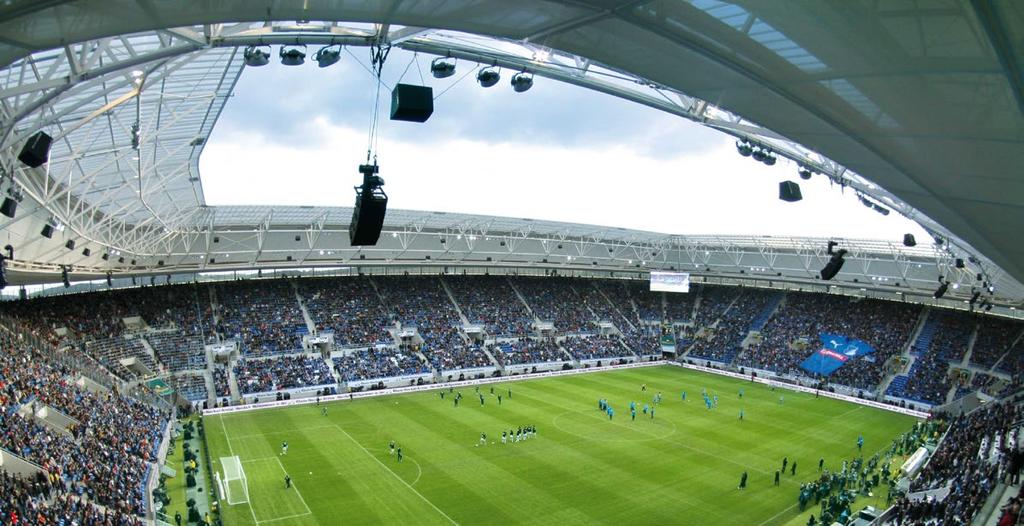 Beauftragt durch den Bauherrn und Sportmäzen Dietmar Hopp wurde das Stadion vom Architekturbüro agn Niederberghaus & Partner geplant und begleitet.