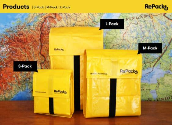 Cosmetic Products Regulation (EC) No 1223/2009 Das premierte Rücknahmesystem RePack: Verpackungen in 3 Größen erhältlich für mindestens 20 Lieferungen nutzbar.
