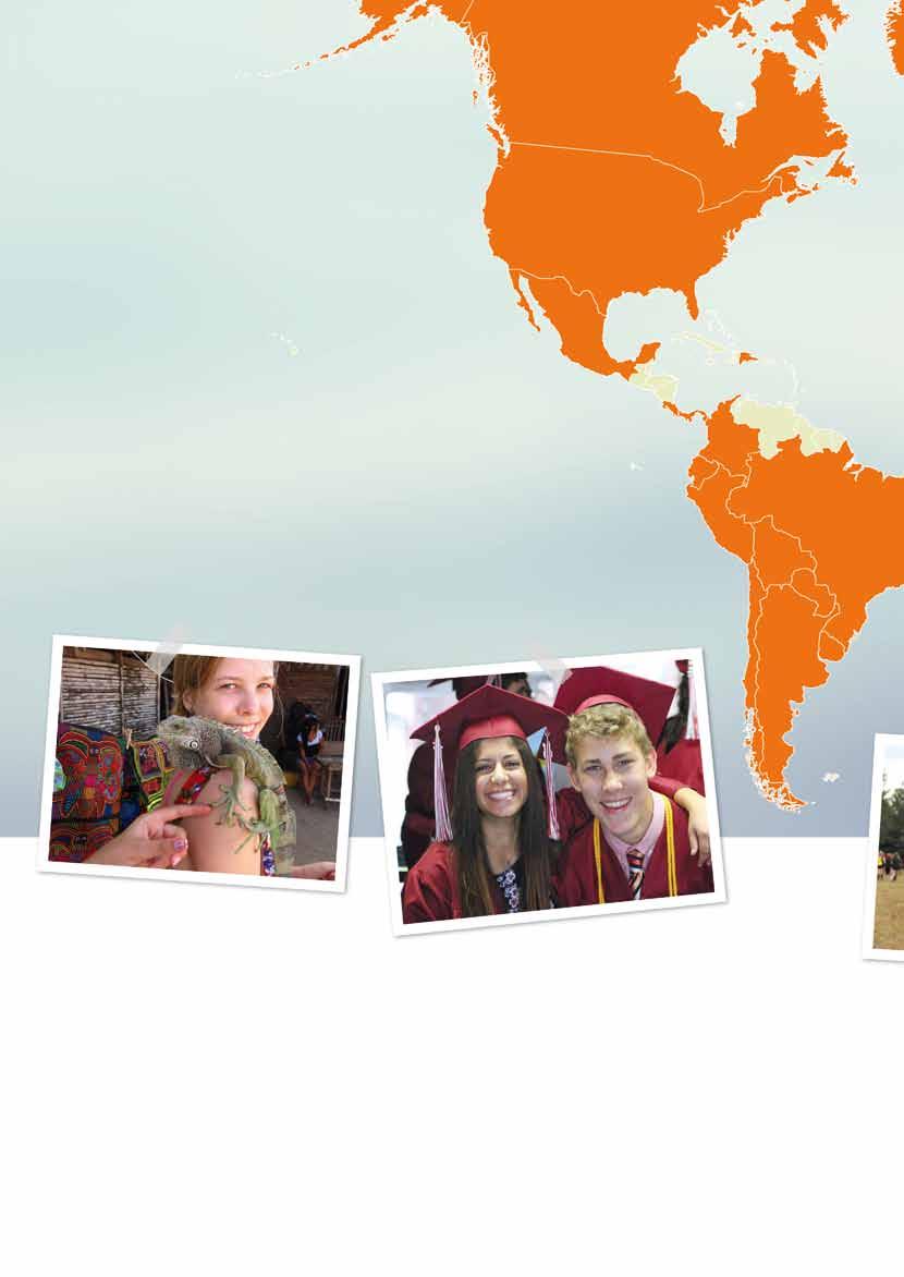 04 Schulbesuch im Ausland CAN Nord- und Lateinamerika USA In die USA und nach Kanada zieht es die meisten Schülerinnen und Schüler.
