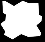 Polygon, 30 x 30 cm (Serie, siehe Segment Wall