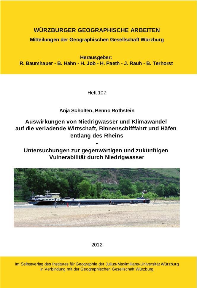 Literaturhinweis: Textmasterformate durch Klicken Umfrage zum Einfluss von Niedrigwasser auf den Massenguttransport von Unternehmen entlang der Elbe unter: http://www.physische.geographie.