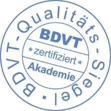 4 Qualitätssiegel Zertifizierung und Aufnahme in die BDVT-Akademie im September 2014 Coaching Concepts ist stolzer Träger des Qualitätssiegels des BDVT.
