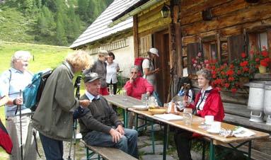 Seniorenbund Kirchham: Unsere bisherigen Wanderausflüge 2009: Trambach-Wirtewanderweg Schobermühle Landeswandertag in Linz Almtalerhaus Büchsenkar-Wasserfälle Niedergadenalm Bleckwand