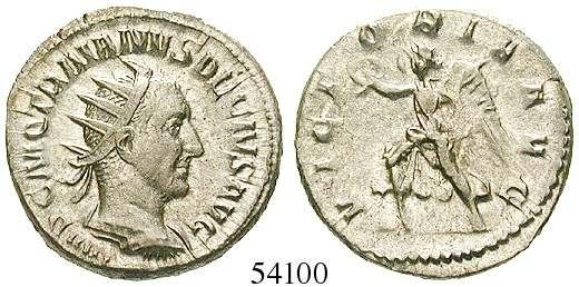 perfekt zentriert, st 180,- Philippus II., 247-249 Me-Sesterz 247-249, Rom. 19,59 g. Drapierte Büste r.