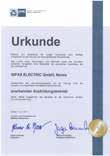 Deutschlands Kundenchampion IHK Auszeichnung für Bildung GIFAS ELECTRIC erhielt im Rahmen eines bundesweiten Wettbewerbs die Auszeichnung zu DEUTSCHLANDS KUNDENCHAMPIONS 2017.