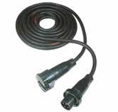 2/57/10/4525PROFLEXX H07 10 5x2,5 CEE 5x16A/400V CEE-Stecker mit Phasenwender 285566 301656.