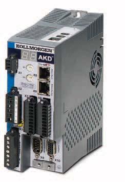 AKD Steckeranordnung AKD 120 / 240 V AC Steckeranordnung X1 STO nach X2 Motor Motorhaltebremse X12 / X13 CANopen X11 Modbus/TCP, Ethernet/IP, PROFINET RT X5 / X6 EtherCAT