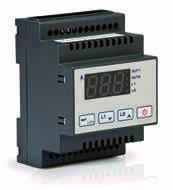Temperaturanzeige- und Schaltgeräte Thermostat mit Fühler - L02BM1A Fronttafeleinbau, 230 VAC Elektronisches Temperaturanzeigeinstrument mit